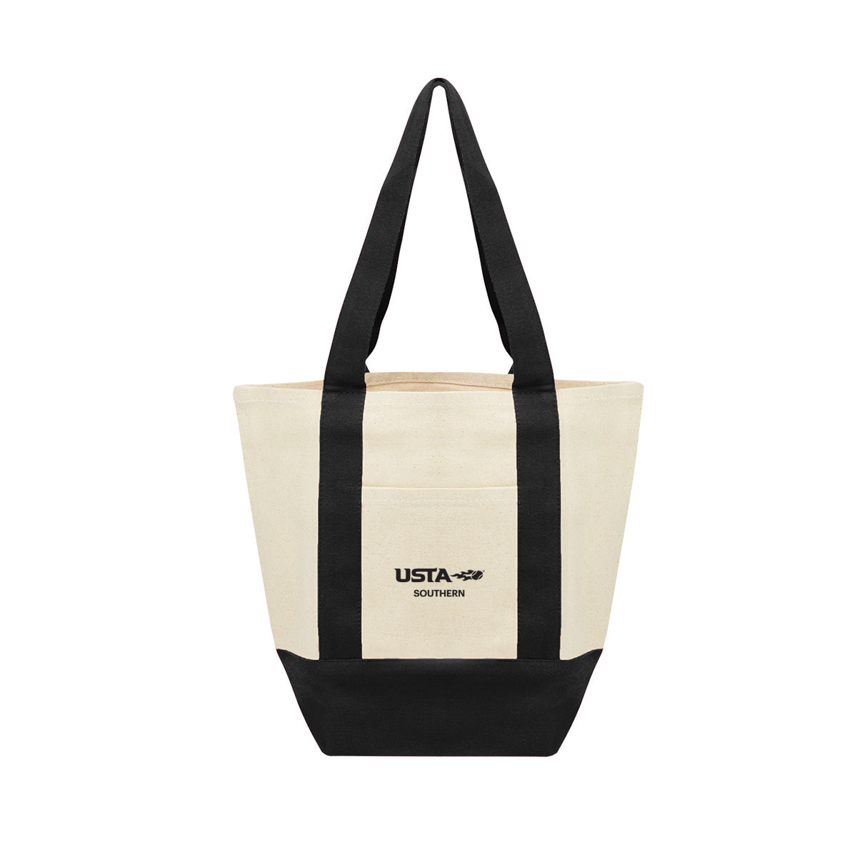 Black 10 oz. Recycled Cotton Canvas Tote