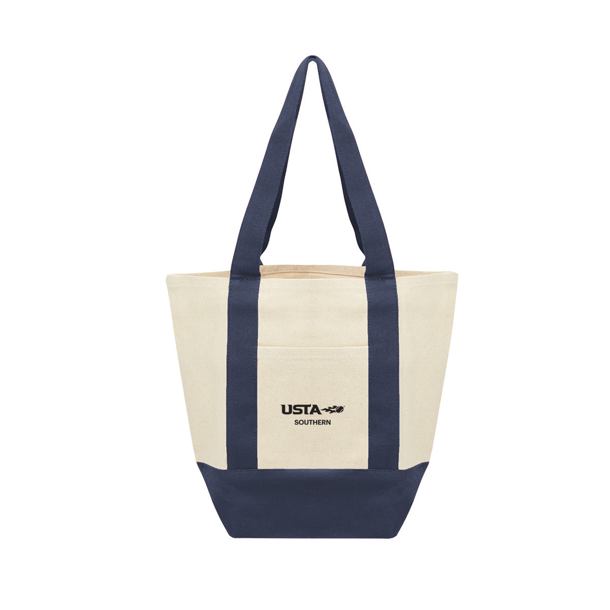 Navy 10 oz. Recycled Cotton Canvas Tote