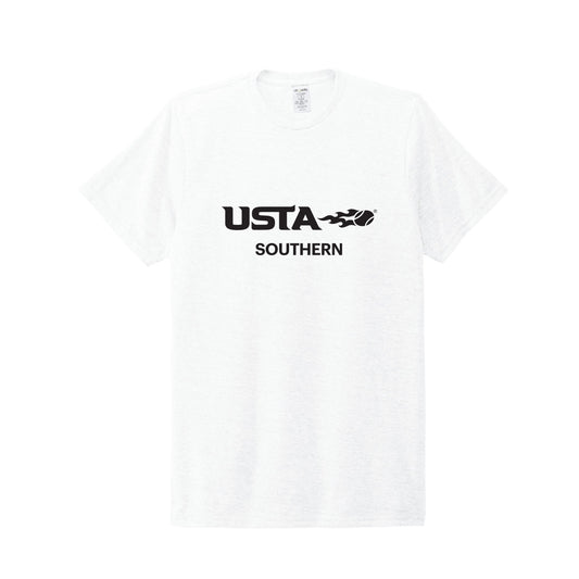White Allmade® Unisex Tri-Blend Tee