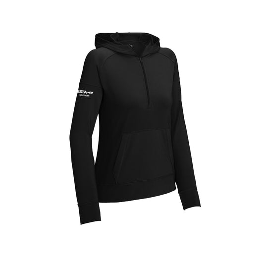 Sport-Tek® Women's Sport-Wick® Stretch 1/2-Zip Hoodie