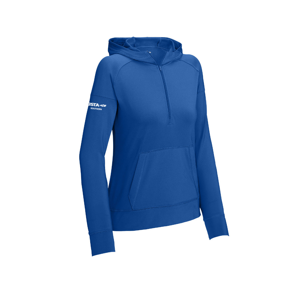 Sport-Tek® Women's Sport-Wick® Stretch 1/2-Zip Hoodie