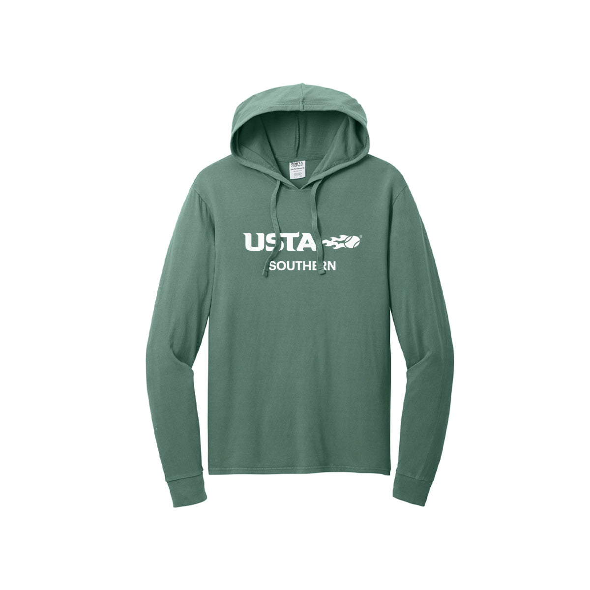 Port & Co™ Beach Wash® Garment-Dyed Pullover Hooded Tee