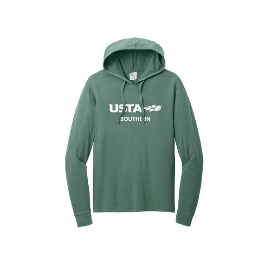 Port & Co™ Beach Wash® Garment-Dyed Pullover Hooded Tee