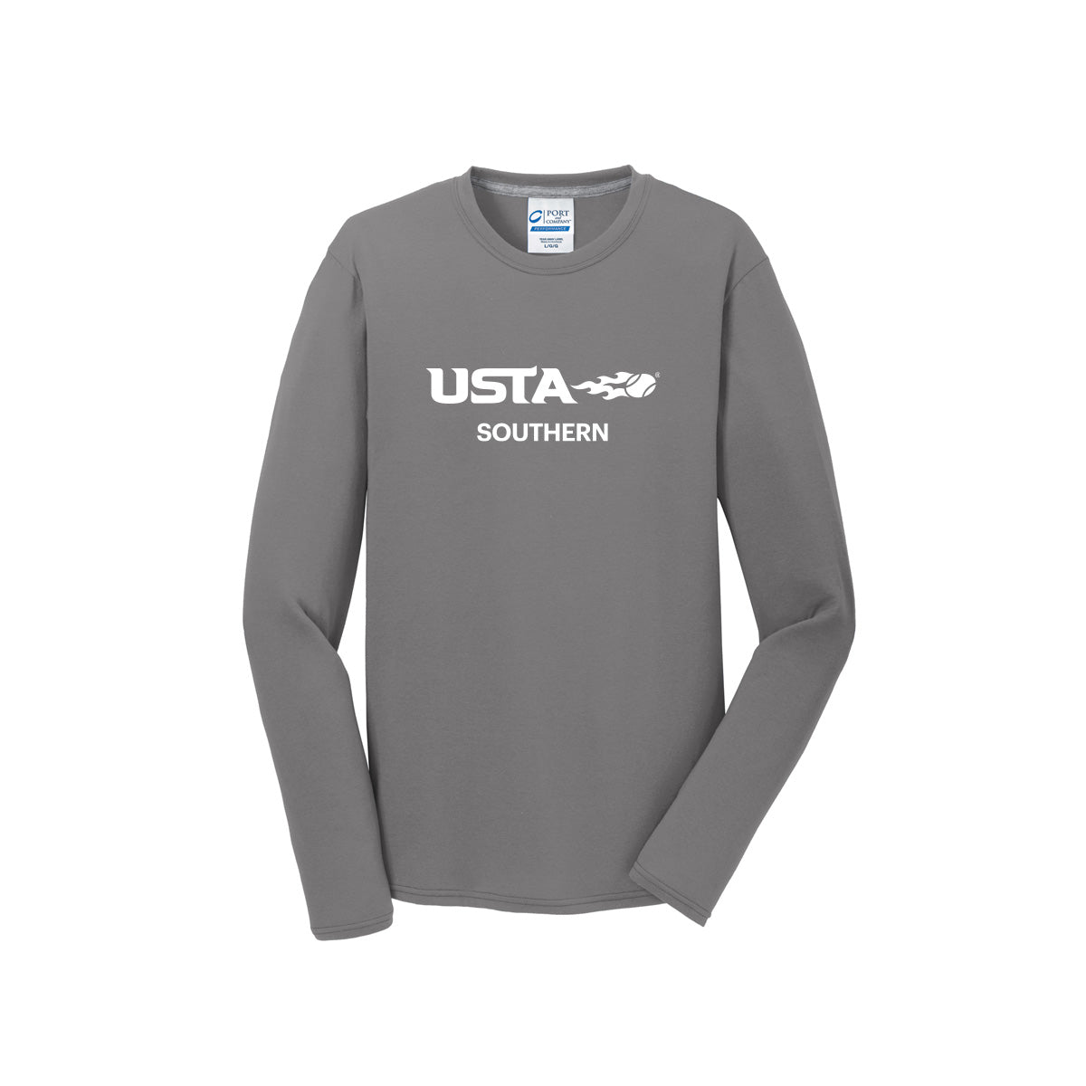 Port & Co™ Long Sleeve Performance Blend Tee