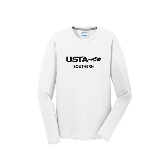 Port & Co™ Long Sleeve Performance Blend Tee